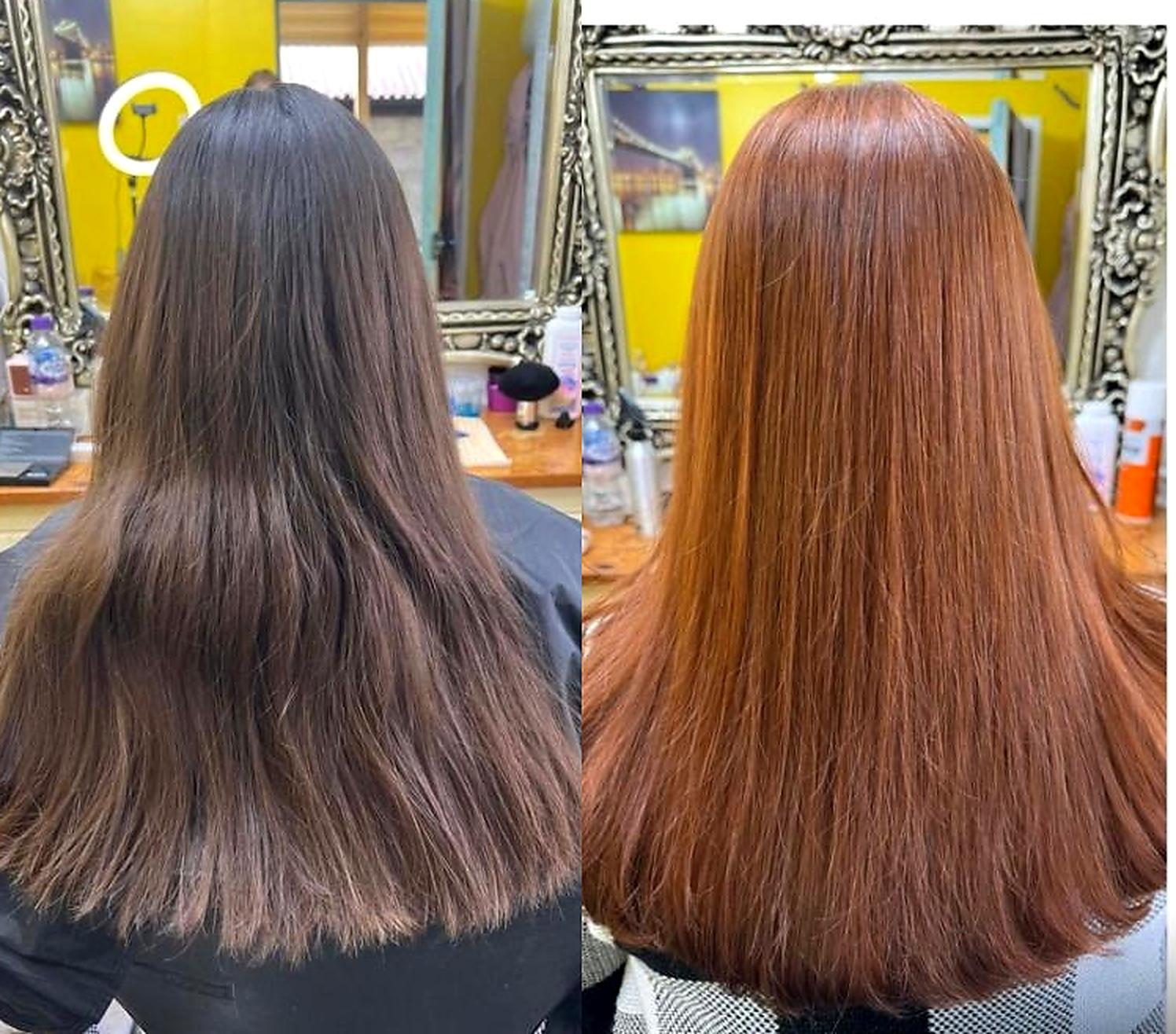 Cor intensificada, com profundidade e elegância.